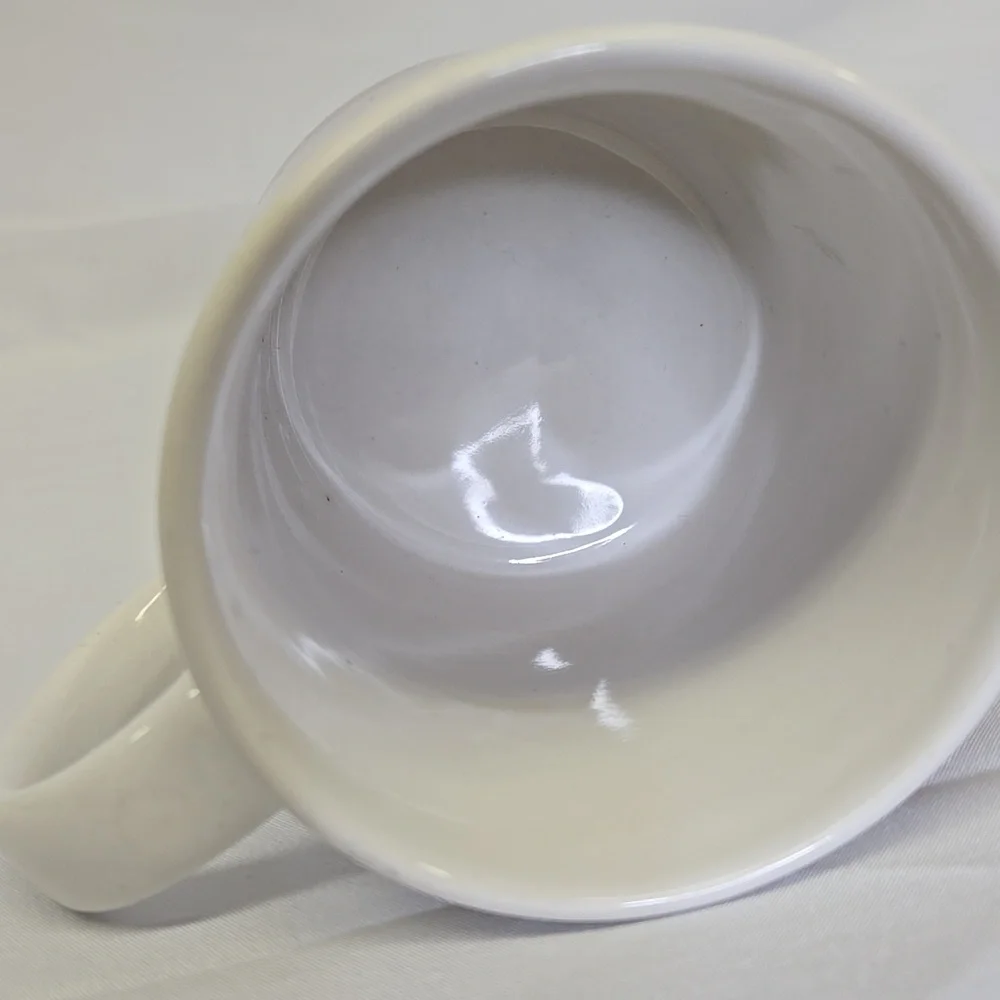 Norman Rockwell Coffee Mug, Cobbler Studying Dolls‎ Shoe